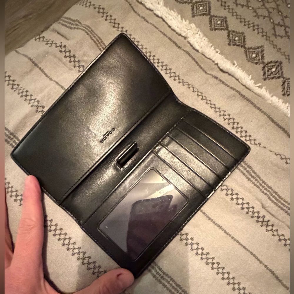 Coach Bifold Wallet Signature Canvas - Picture 4 of 5